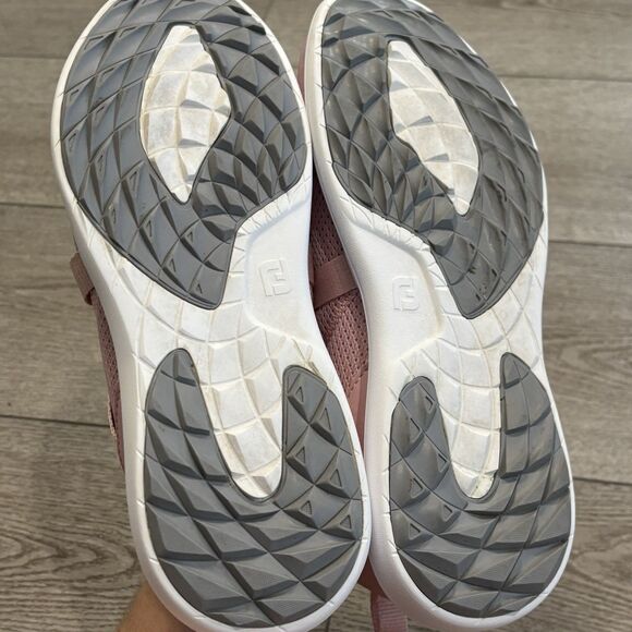Footjoy Flex Golf Shoes Women’s Pink White 95730 Size 9 Casual Spikeless Comfort - Picture 7 of 8